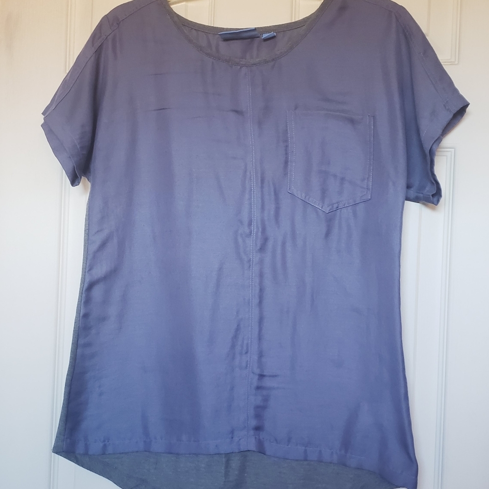 Simply Vera Wang | M | Lilac & Gray Top